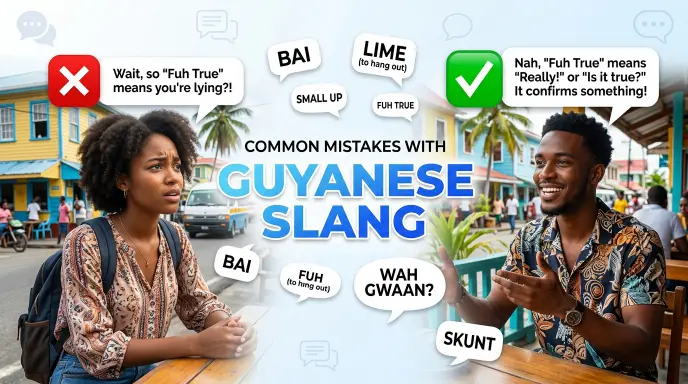 Common Mistakes Guyanese Slang 