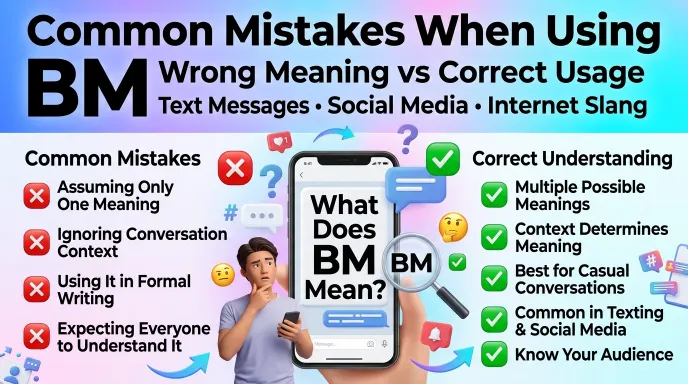 Common Mistakes When Using BM