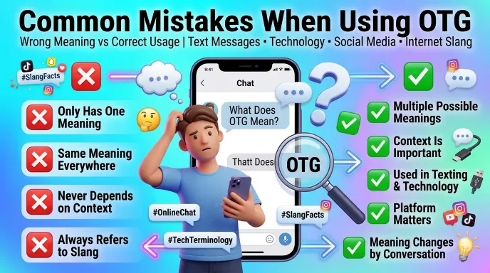 otg meaning slang