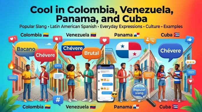 Cool in Colombia, Venezuela, Panama, and Cuba