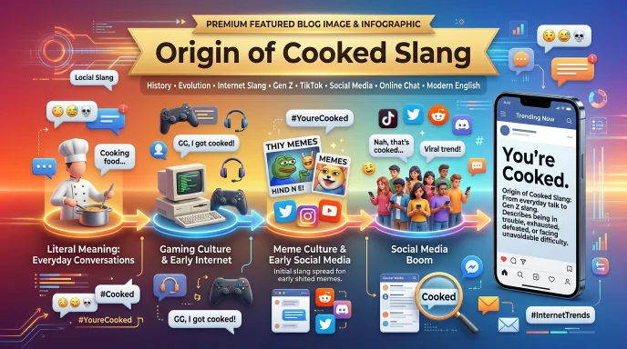 Origin of Cooked Slang