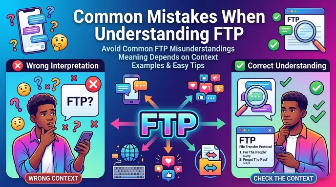 Common Mistakes When Understanding FTP