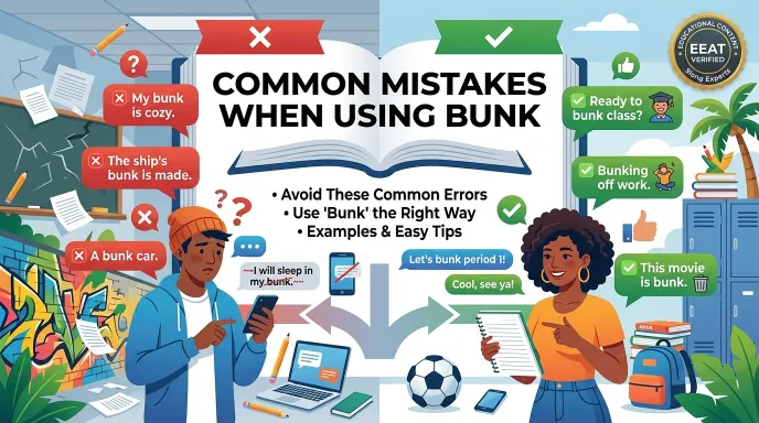 Common Mistakes When Using Bunk