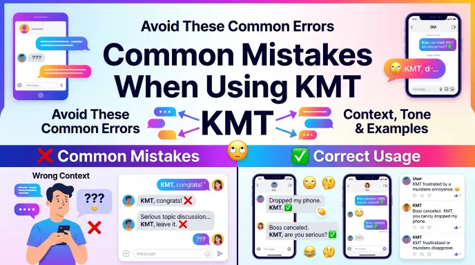 Common Mistakes When Using KMT