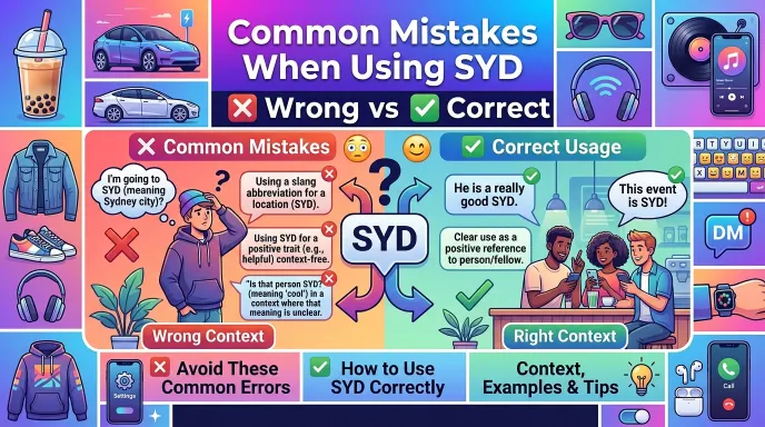 Common Mistakes When Using SYD