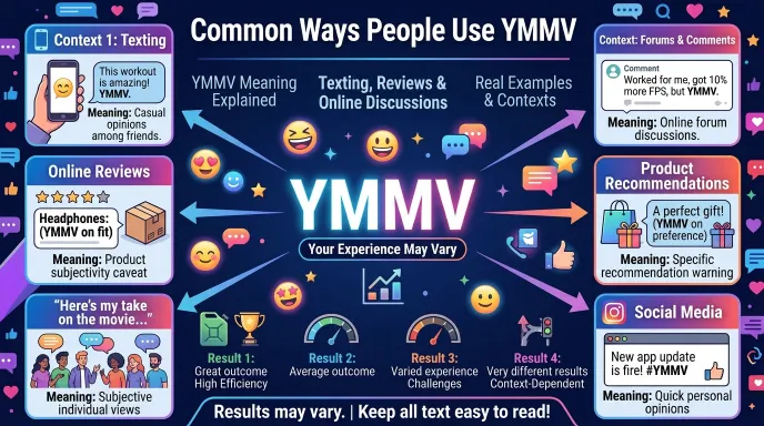 Common Ways People Use YMMV