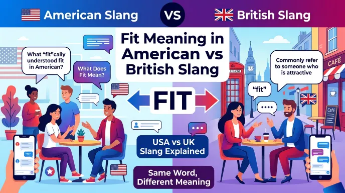 Fit Meaning in American vs British Slang
