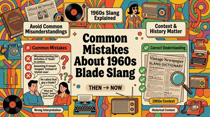 Common Mistakes About 1960s “Blade” Slang