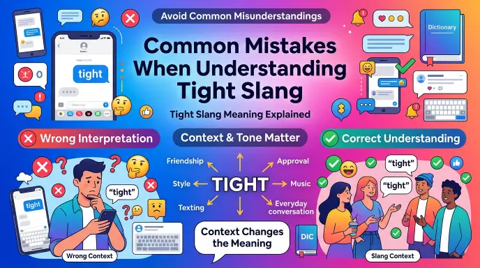 Common Mistakes When Understanding Tight Slang

