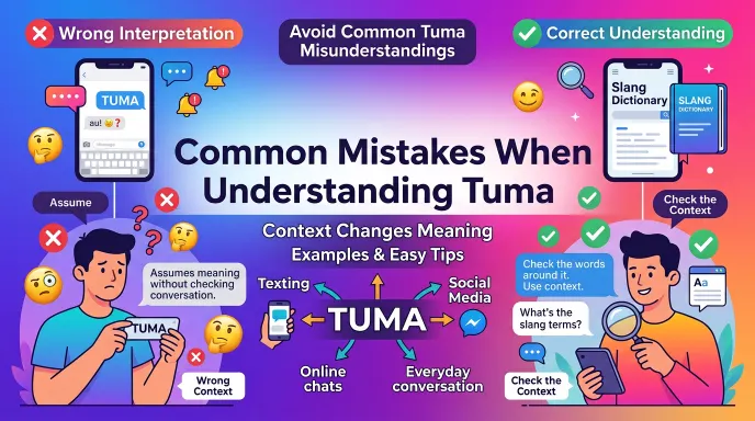 Common Mistakes When Understanding Tuma