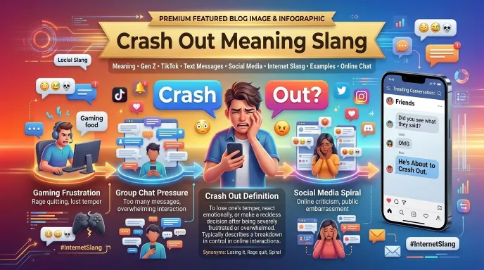 crash out meaning slang