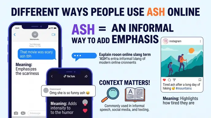 Different Ways People Use Ash Online