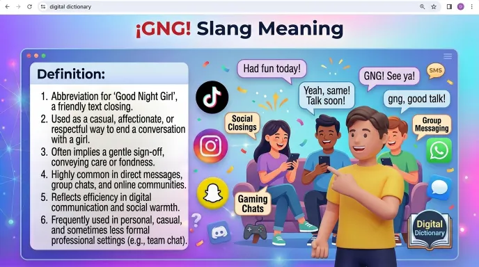 gng slang meaning