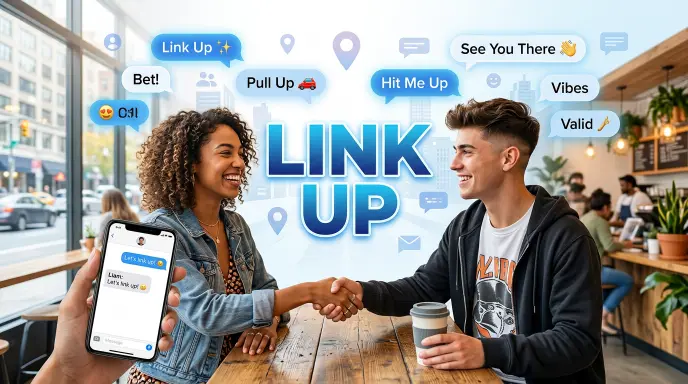 link up slang