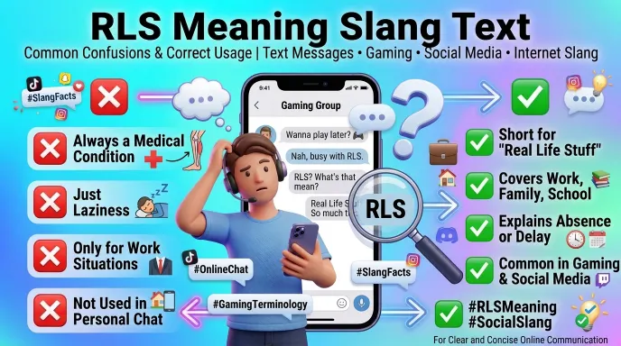 rls meaning slang text