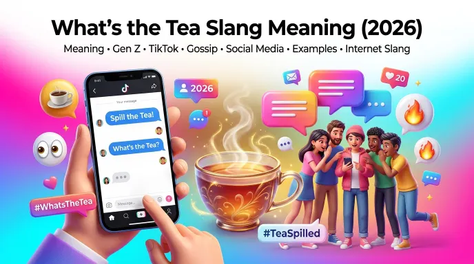 what's the tea slang meaning 2026