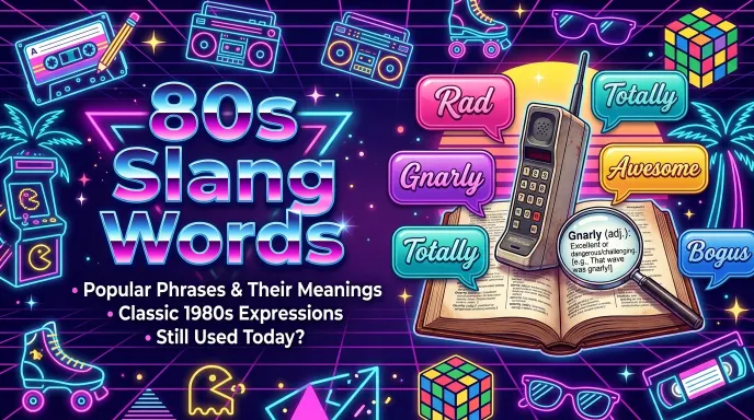 80s slang words