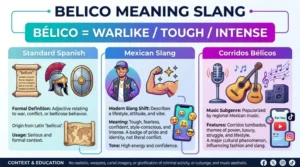belico meaning slang