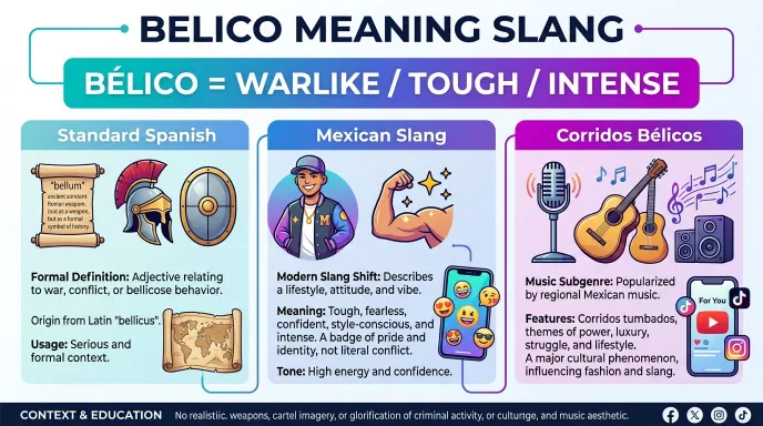 belico meaning slang