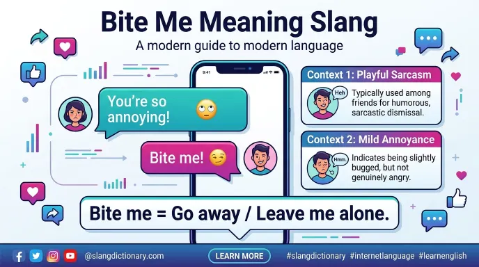 bite me meaning slang
