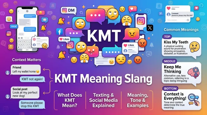 kmt meaning slang