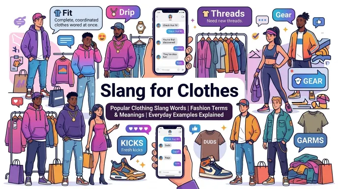 slang for clothes