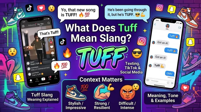what does tuff mean slang