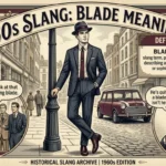 1960s slang blade