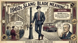 1960s slang blade