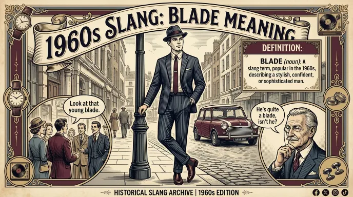 1960s slang blade
