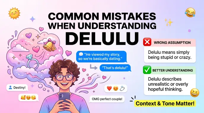 Common Mistakes When Understanding Delulu
