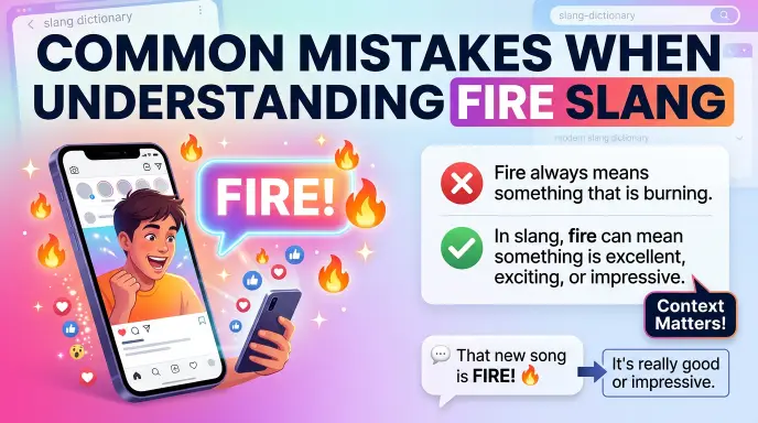 Common Mistakes When Understanding Fire Slang
