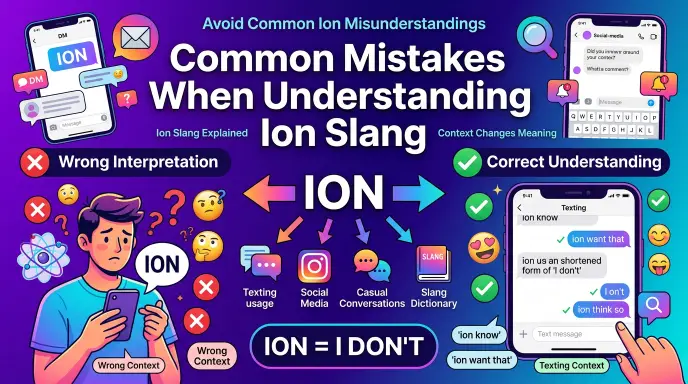 Common Mistakes When Understanding Ion Slang
