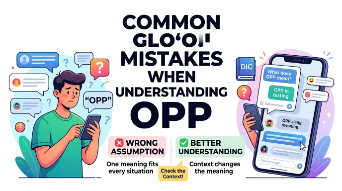 Common Mistakes When Understanding Opp
