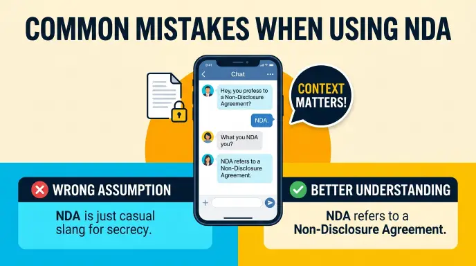 Common Mistakes When Using NDA
