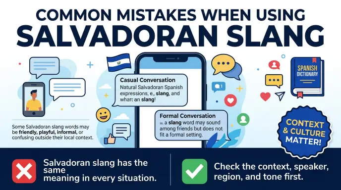Common Mistakes When Using Salvadoran Slang