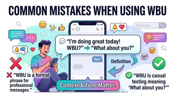 Common Mistakes When Using WBU