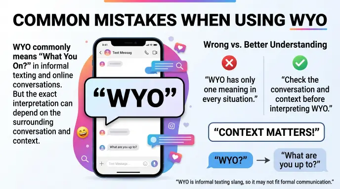 Common Mistakes When Using WYO
