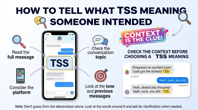 How to Tell Which TSS Meaning Someone Intended