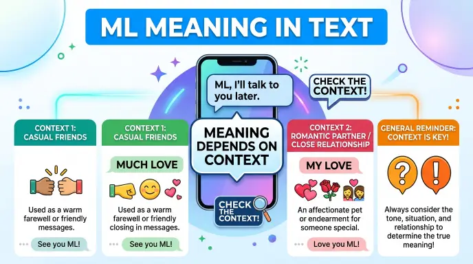 ml mean in text