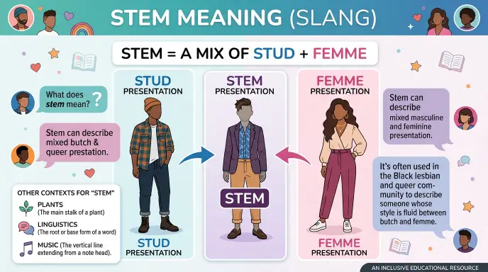stem meaning slang