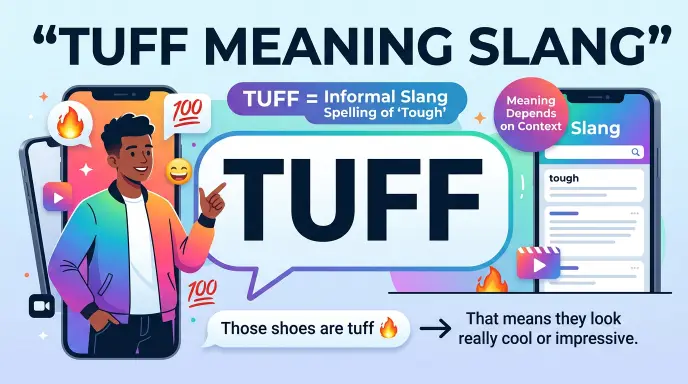 tuff meaning slang