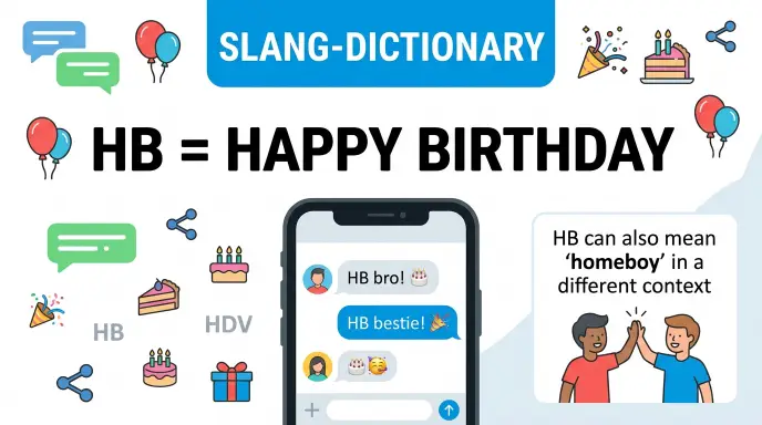 what does hb mean in slang