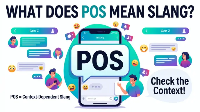 what does pos mean slang