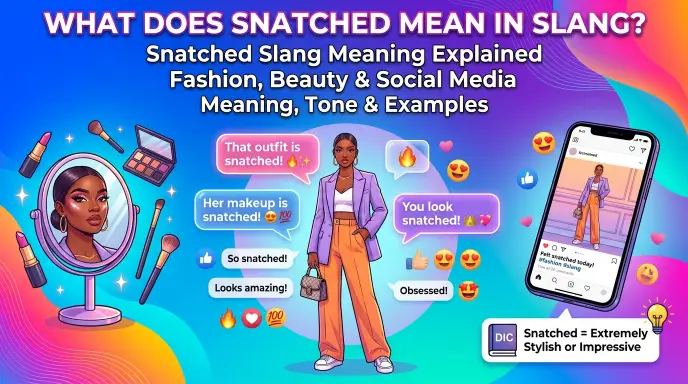 what does snatched mean in slang
