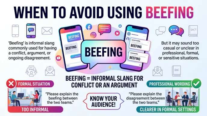 When to Avoid Using Beefing