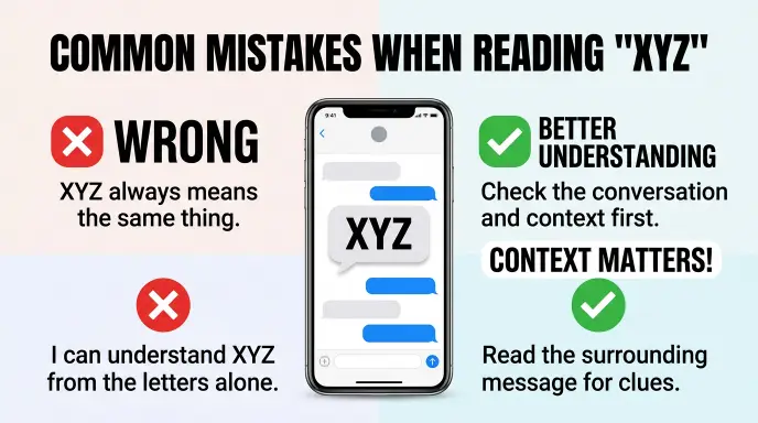 Common Mistakes When Reading XYZ
