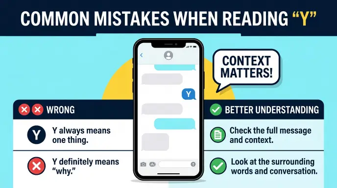 Common Mistakes When Reading Y