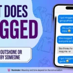 what does mogged mean in text