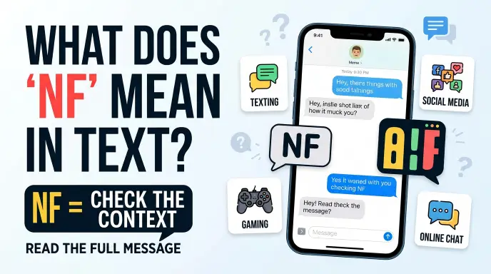 what does nf mean in text
